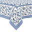 Granada Cornflower Blue Handmade Floral Tablecloth-121010369-76737131