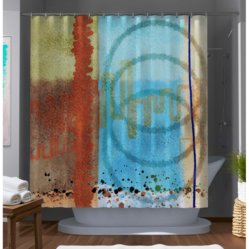 Rideau de douche simple et polyvalent