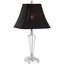 Ensemble de lampes de table en verre transparent de 25,5 po Eagleville-1902147978