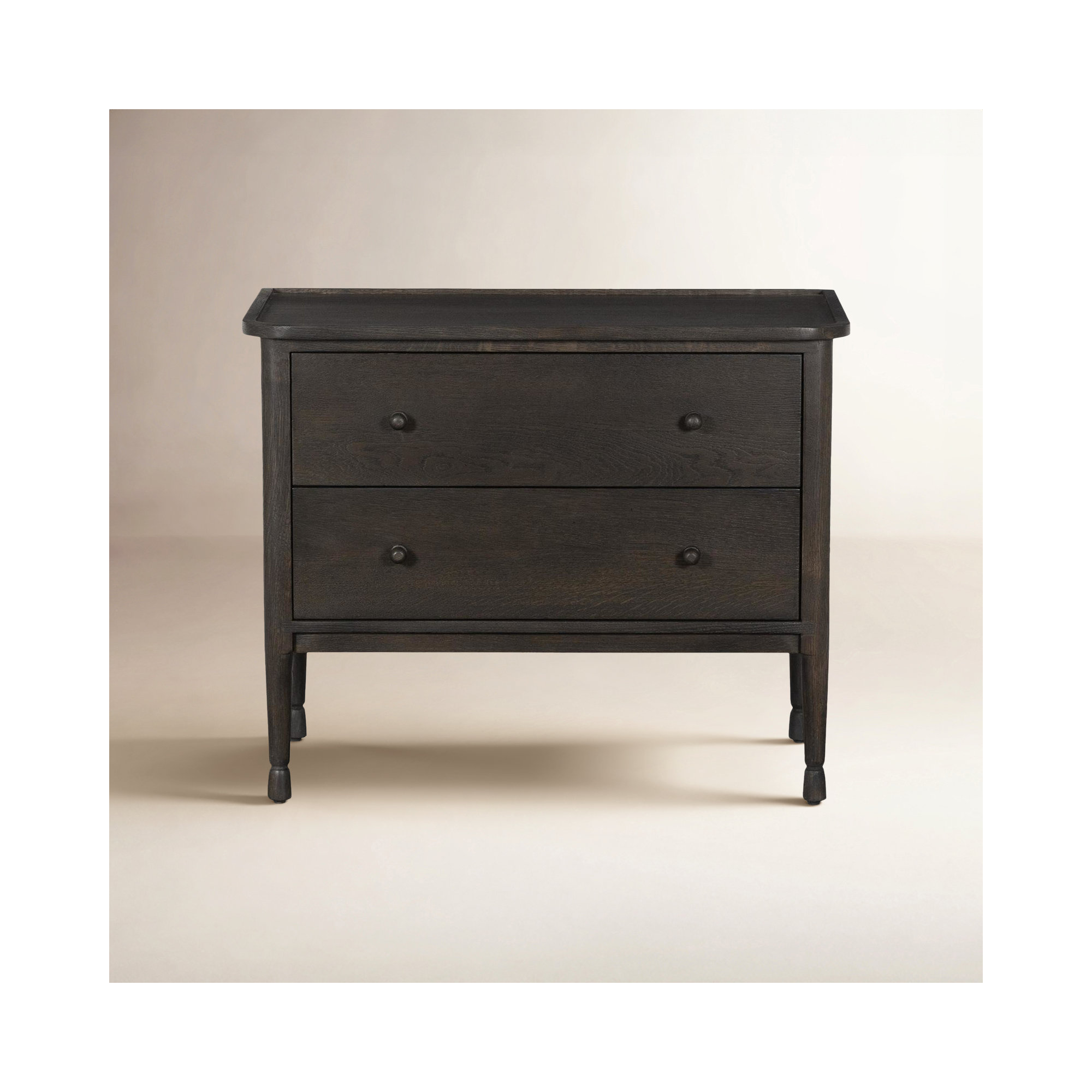 Franny Nightstand, Espresso Oak