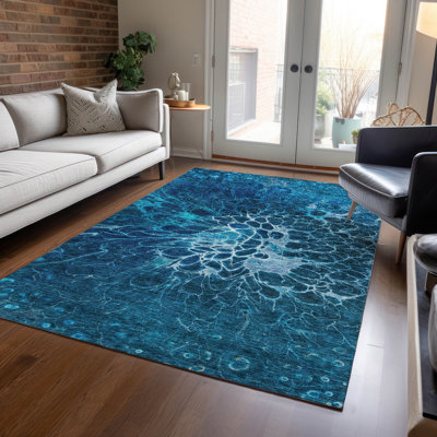 Tapis intérieur / extérieur Kurston avec envers antidérapant