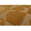 Tapis doré unique 5 pi x 8 pi Amelina