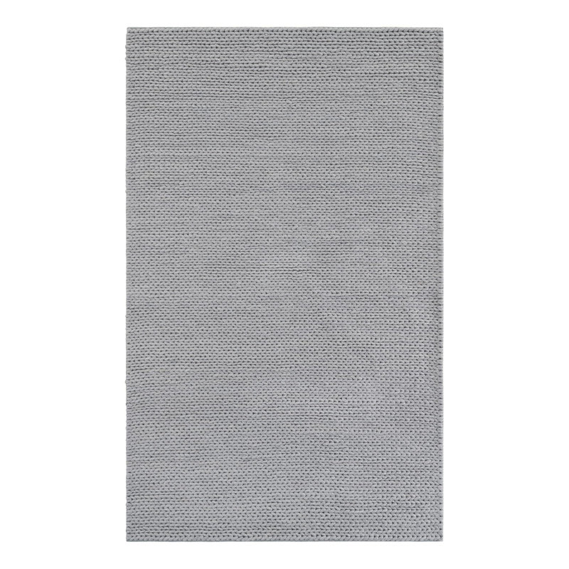Yanellie Hand Loomed Wool Indoor Rug, Rectangle 5'1" x 8'