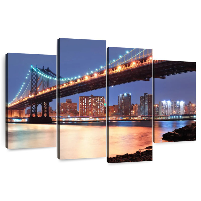Lilie Illuminated Manhattan Bridge