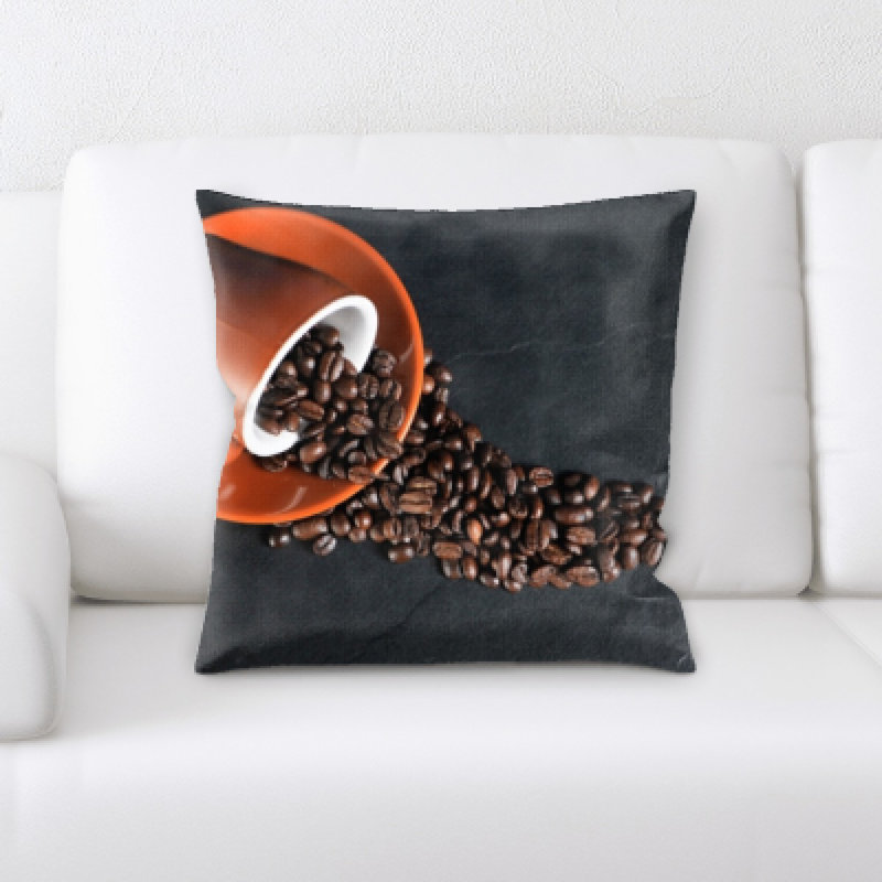 Microsuede Reversible Throw Pillow