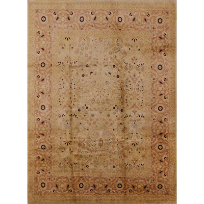 Tapis beige / rouge Bergson