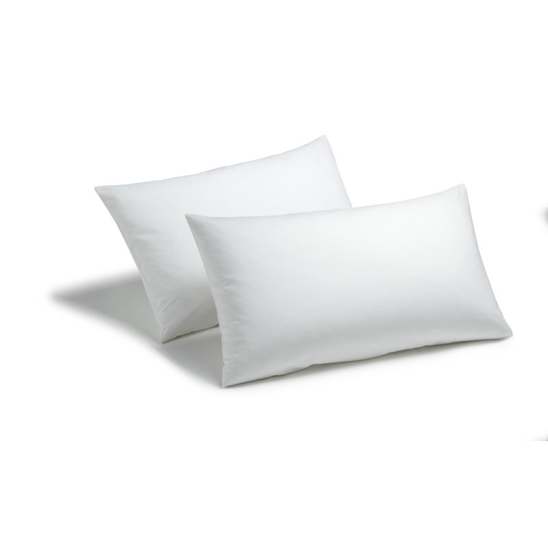 Izyan Cotton Blend Standard Pillow Case, White