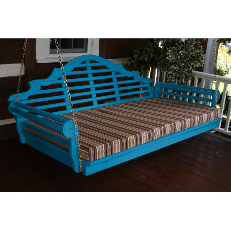 Balancelle Toya, Bleu Cara¨ïbes, H 32 po x l 78 po x P 47 po