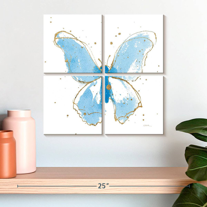 Papillons dorés Brampt II, H 18 po x l 18 po