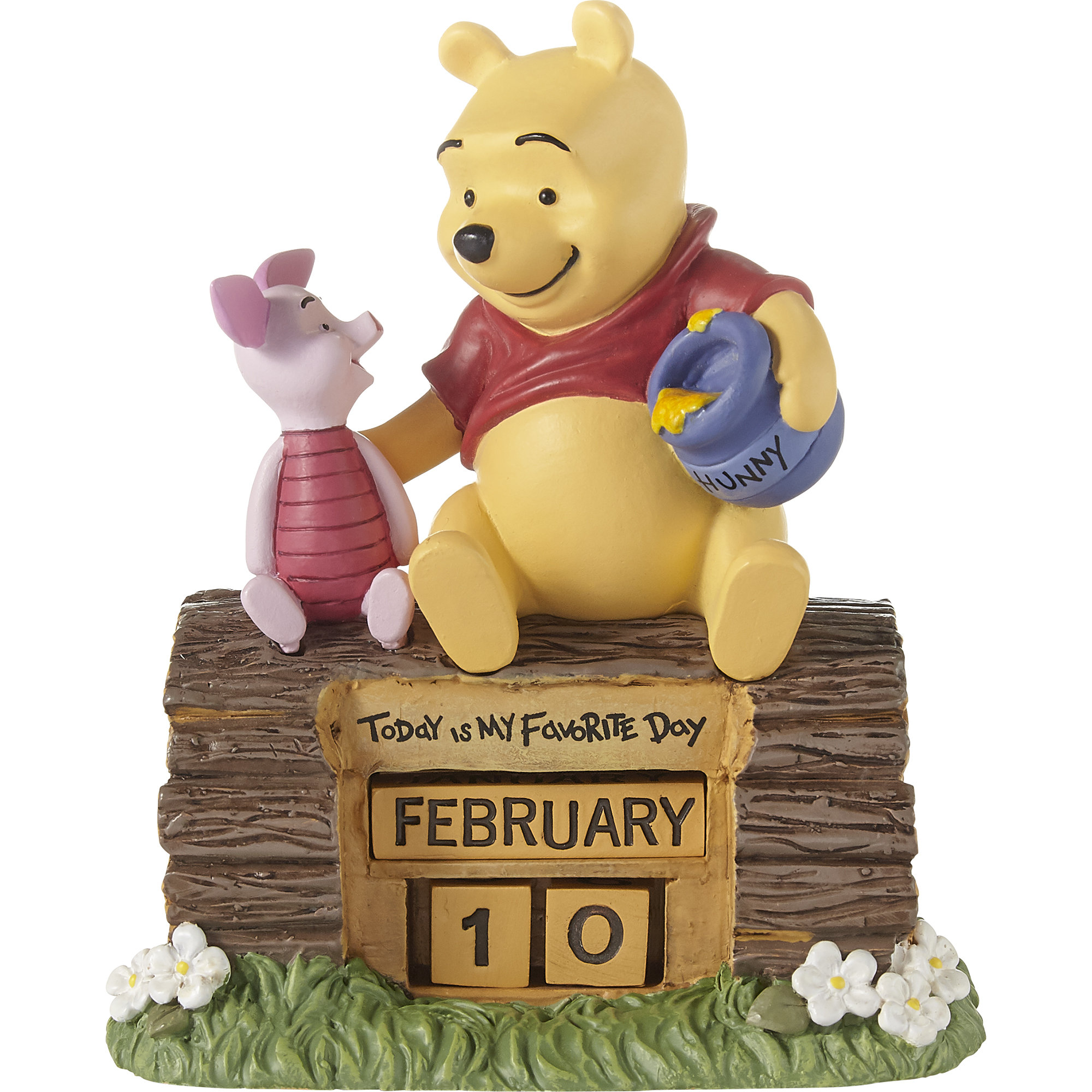 Figure Of Winnie The Pooh And Hunny Pot Stock Photo - Download