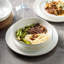 Sable Stone Lain 12-Piece Dinnerware Set Bone China-826259252