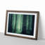 Green Misty Forest in Abstract - Picture Frame Graphic Art Print-55736217-55736216