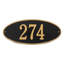 Madison 1-Line Wall Address Plaque-204304064-204304076