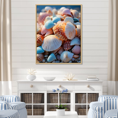 «Beach Photo Sunlit Shells III», reproduction sur toile