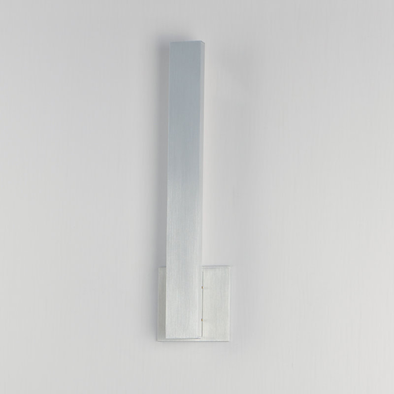 Chesnet-Outdoor Wall Mount, Satin Aluminum