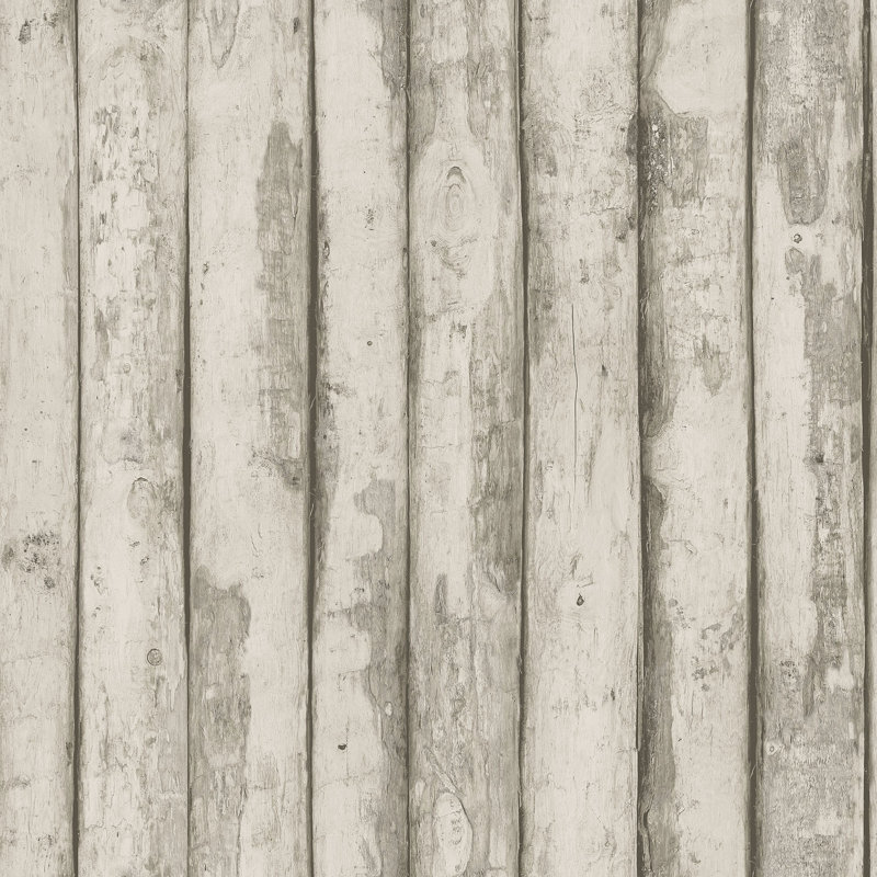 Gluck 10m x 52.8cm Matte Wallpaper Roll, Grey/Beige