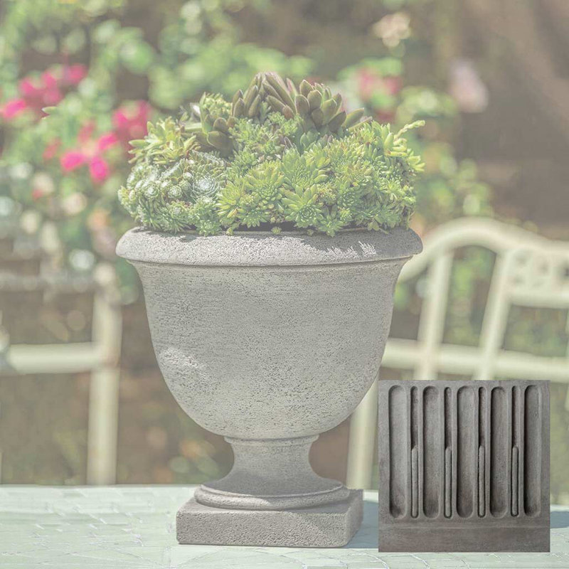 Urne à fleurs Petitt, Gris