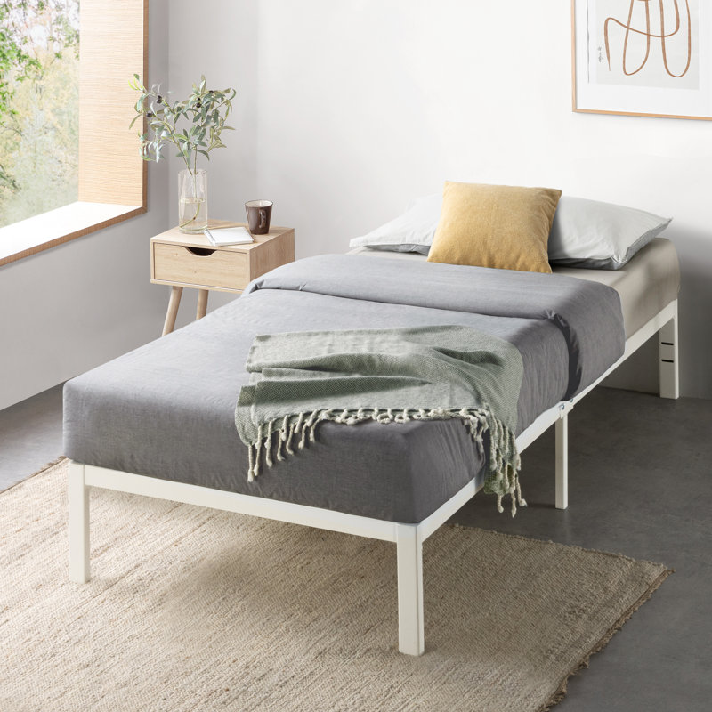 Bryana 14'' Heavy Duty Steel Bed Frame, Twin XL