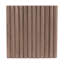 Panneaux muraux décoratifs Tambour 3/8 po x 1 pi x 4 pi à finition carrée noyer-135242544