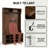47.3'' Modern Farmhouse Hall Tree Wide With Bench And Shoe Storage-316982845