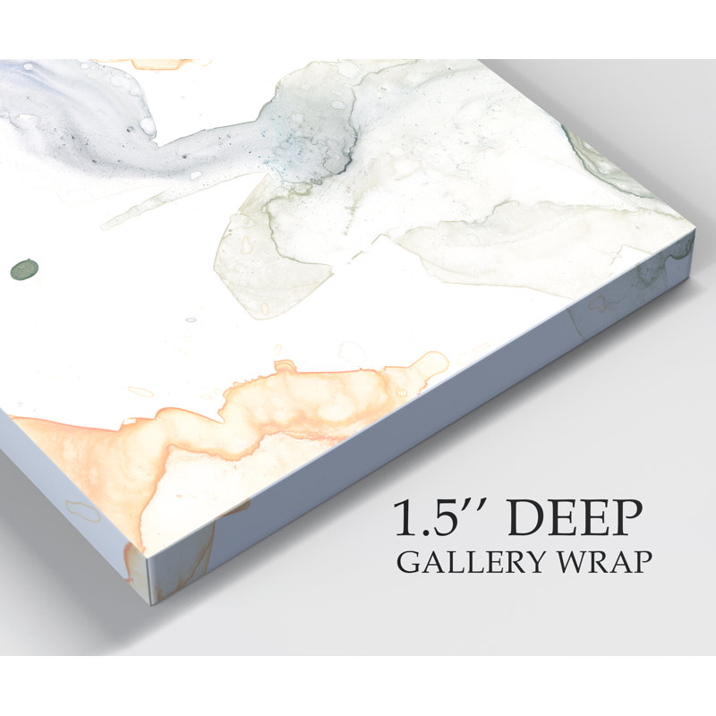 " Organic Interlace II " Painting Print, 48" H x 36" W, Wrapped Canvas, No Frame