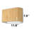 Rectangle 4500K LED Flush Mount Sconce-513978397