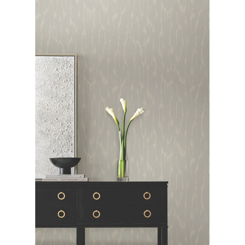 Flowing Wallpaper, Dark Taupe
