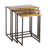 Filibert Solid Wood Top Nesting Tables End Table
