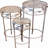 Elegant Antique Style Table Stand Set Of 3