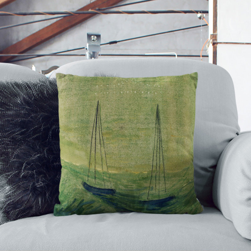Sun Passing Libra Square Throw Cushion, 55cm H x 55cm W x 20cm D, White