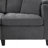 U-Shaped Sectional Sofa With Built-In Cup Holders, Storage Space And USB Ports-500272838