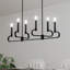 Lustre tournant noir