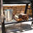 Char-Griller Competition Pro Barrel Grill and Offset Smoker in Black