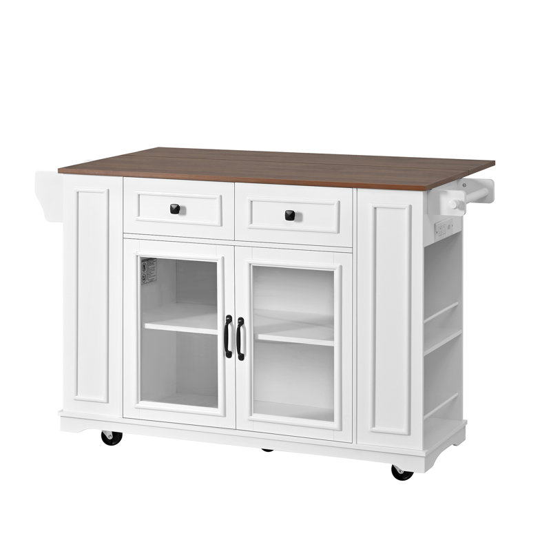 Kitchen Island, White