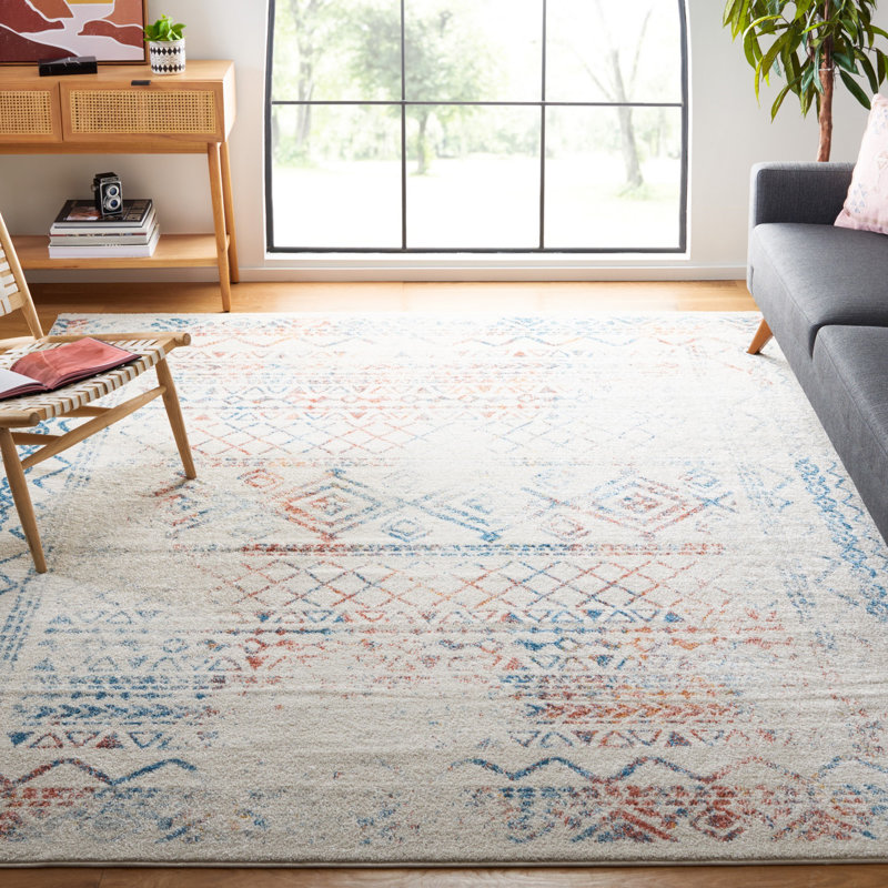 Dempsey Performance Southwestern Rug, Rectangle 8' x 10'