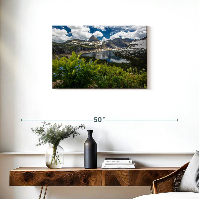 Lac Alvord Glacier National Park, H 20 po x l 30 po