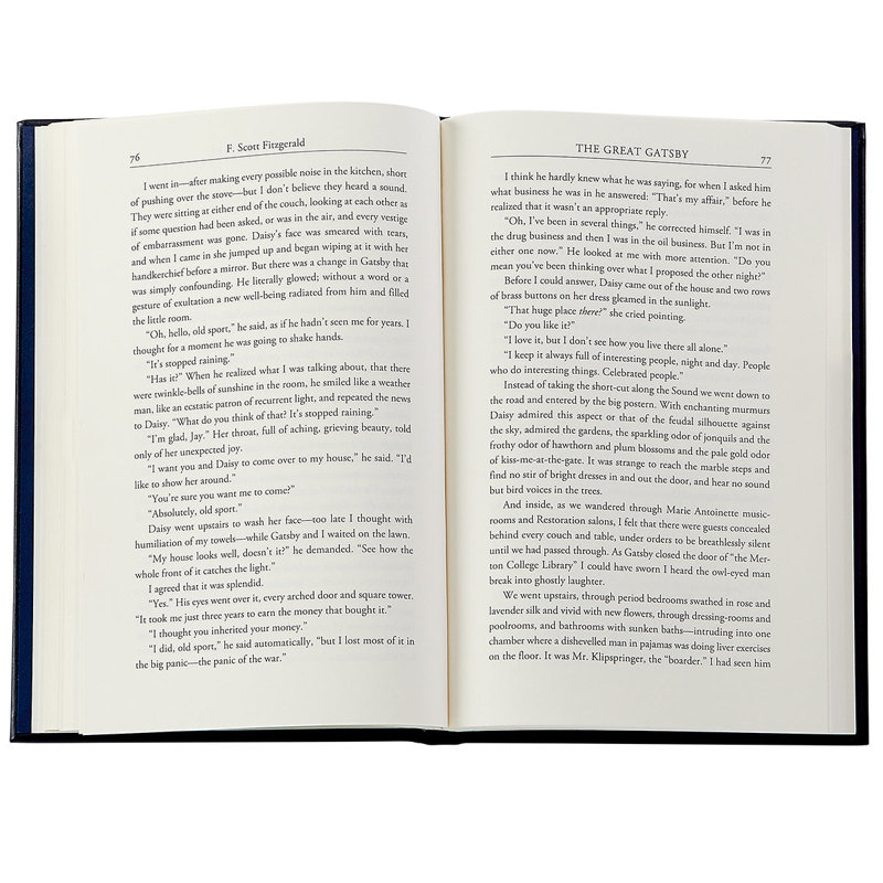 The Great Gatsby Leather Bound Book