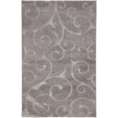 Tapis gris foncé Scheffer