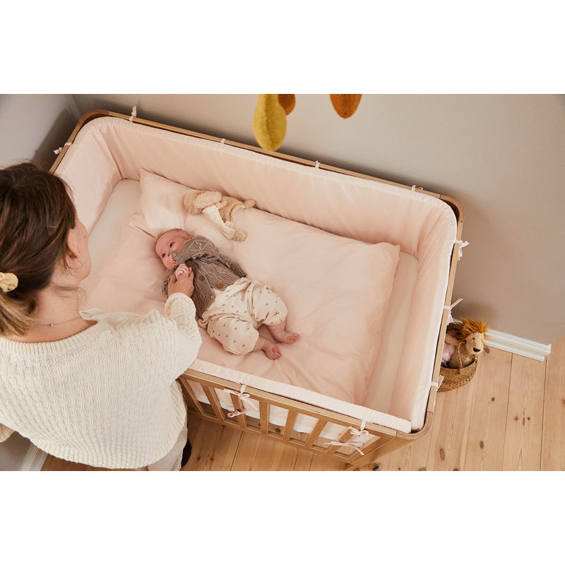 Cot Bedding Set, Mauve Morn
