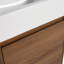 Meuble-lavabo autoportant de 18 pouces avec lavabo simple, portes à fermeture douce, convient aux petites salles de bain