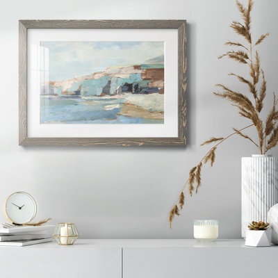 " Turquoise Cliff Wall II "