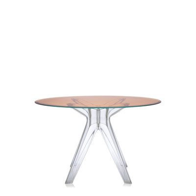 Sir Gio Round Glass Dining Table
