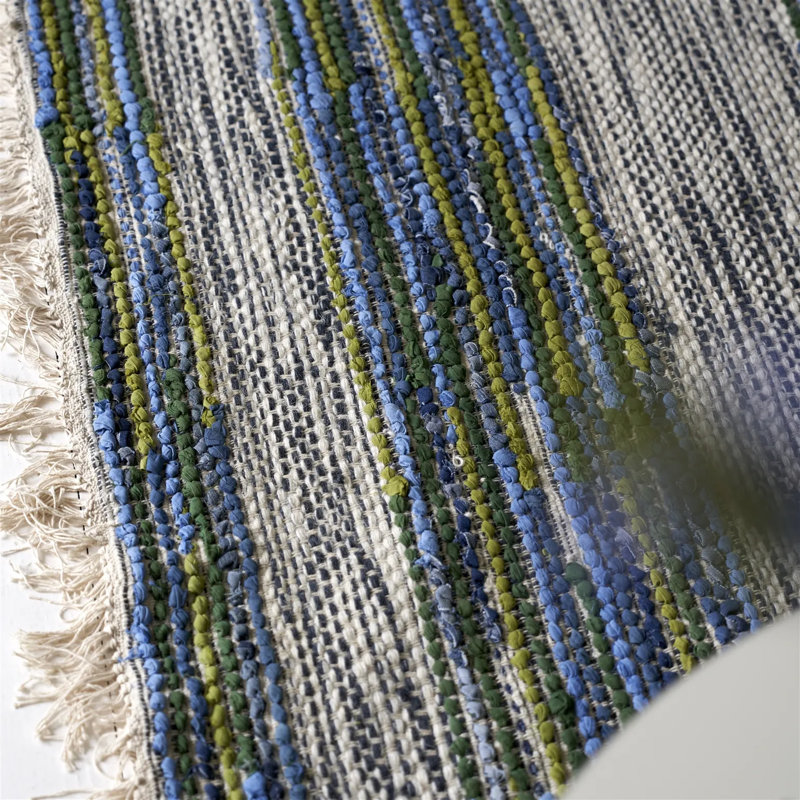 Zanshi Cobalt Rug, Rectangle 6'7" x 9'10"