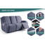Housse extensible pour canapé 3 pièces Harriet-91268596