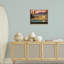 "Sunset Glow Summer Pool", art mural sur toile flottante par Noah Bay-1006212430-1006212419