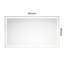 Miroir de salle de bain 84 po x 48 po à DEL avec avant et rétroéclairage, miroir de meuble-lavabo mural avec cadre en aluminium, antibuée, mémoire, 3 couleurs, gradation continue-130940252-130940254-130940260