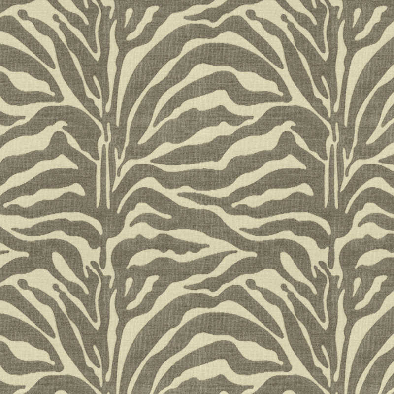 Acrylic Fabric, Gray/White
