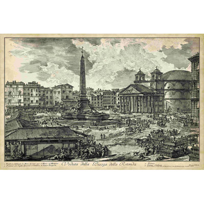 Veduta Della Piazza Della Rotunda