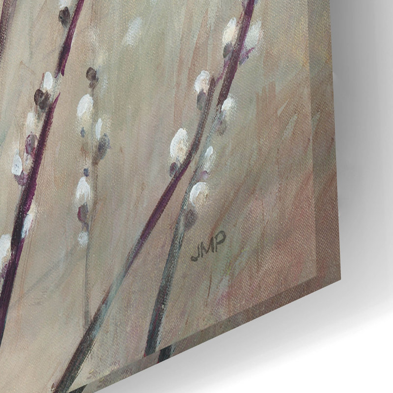  «Pretty Birds Neutral String» par Julia Purinton, art mural en verre acrylique, 24 po x 16 po, H 16 po x l 24 po x P 0,2 po