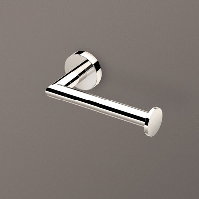 Glam Wall Mounted Euro Style Toilet Paper Holder | Single Post